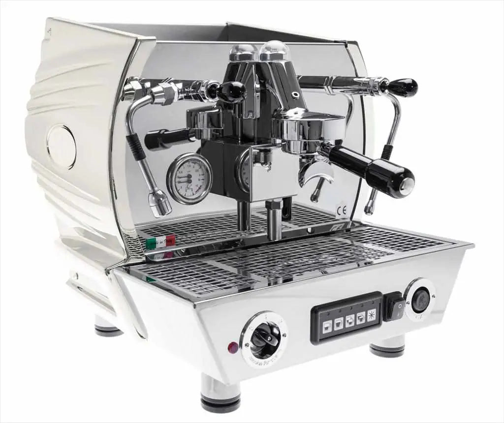 La Nuova Era Altea Vintage Komerční espressomachine-Komerční-La Nuova Era-1 skupina-Bílá-Barista a Espresso