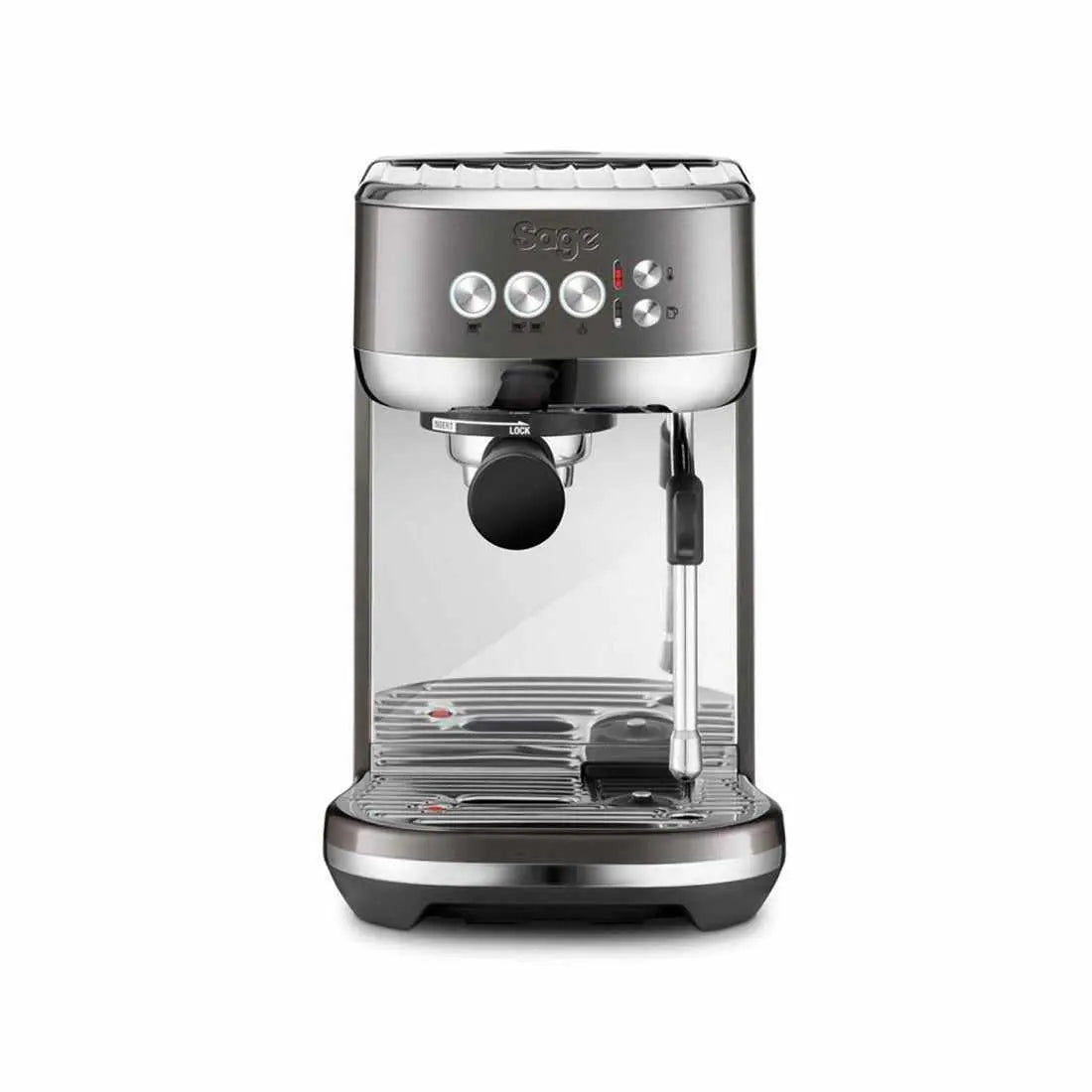 Sage Bambino Plus-Espresso přístroj-Sage renovovaný-Černá nerezová ocel-Jako nový-Barista a Espresso