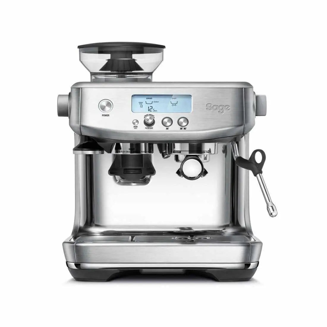 Sage Barista Pro-Poloautomatický-Sage Renovated-Nerezová ocel-Jako nový-Barista a Espresso