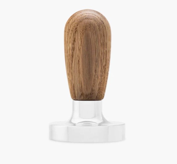 Tamper handtag i trä-Tamper-Wiedemann Manufuktur-Standard-Ek-Barista och Espresso
