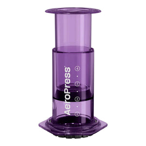 Průhledná fialová AeroPress