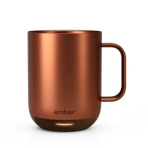 Ember elektrický kávový hrnek V2, 295 ml v měděné barvě s elegantním a moderním designem pro kontrolu teploty kávy