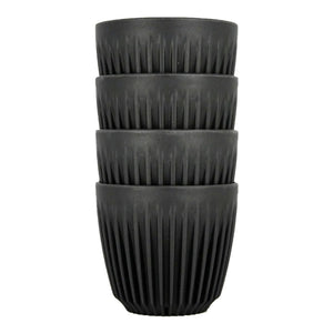 Hrnek 6oz Charcoal 4ks - Huskee HUSKEE