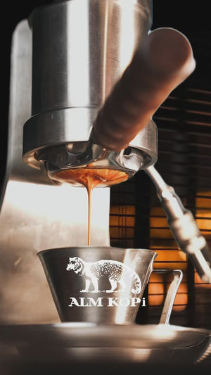Aleman Sniper espresso stroj s manuální pákou | Precision Tower z nerezové oceli