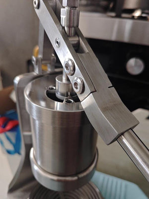 Aleman Sniper espresso stroj s manuální pákou | Precision Tower z nerezové oceli