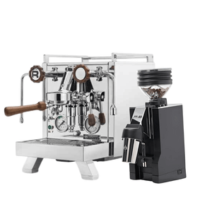 Espressopaket Premium: Rocket R Cinquantotto + Mignon Zero 65 All Purpose - Barista och Espresso