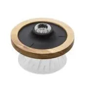 Skleněný kávový dripper V60 01 - olivové dřevo HARIO