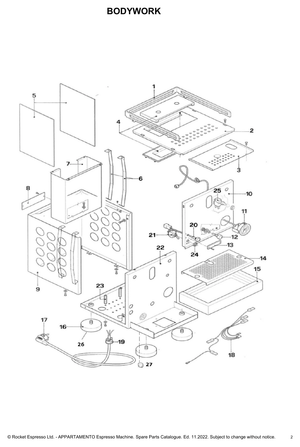 Rocket Skylt bakstycke - Reservdel OEM nummer: A859904400