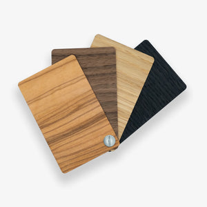 Sample set - 4 träslag - Barista och Espresso